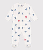 BABY UNISEX ORGANIC COTTON FOOTED SLEEPSUIT