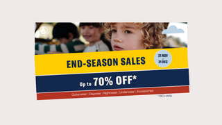 END-SEASON SALES
