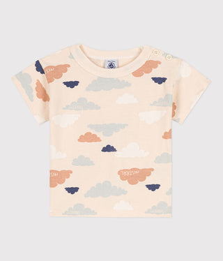BABY BOY'S COTTON PRINTED JERSEY SHORT-SLEEVED T-SHIRT