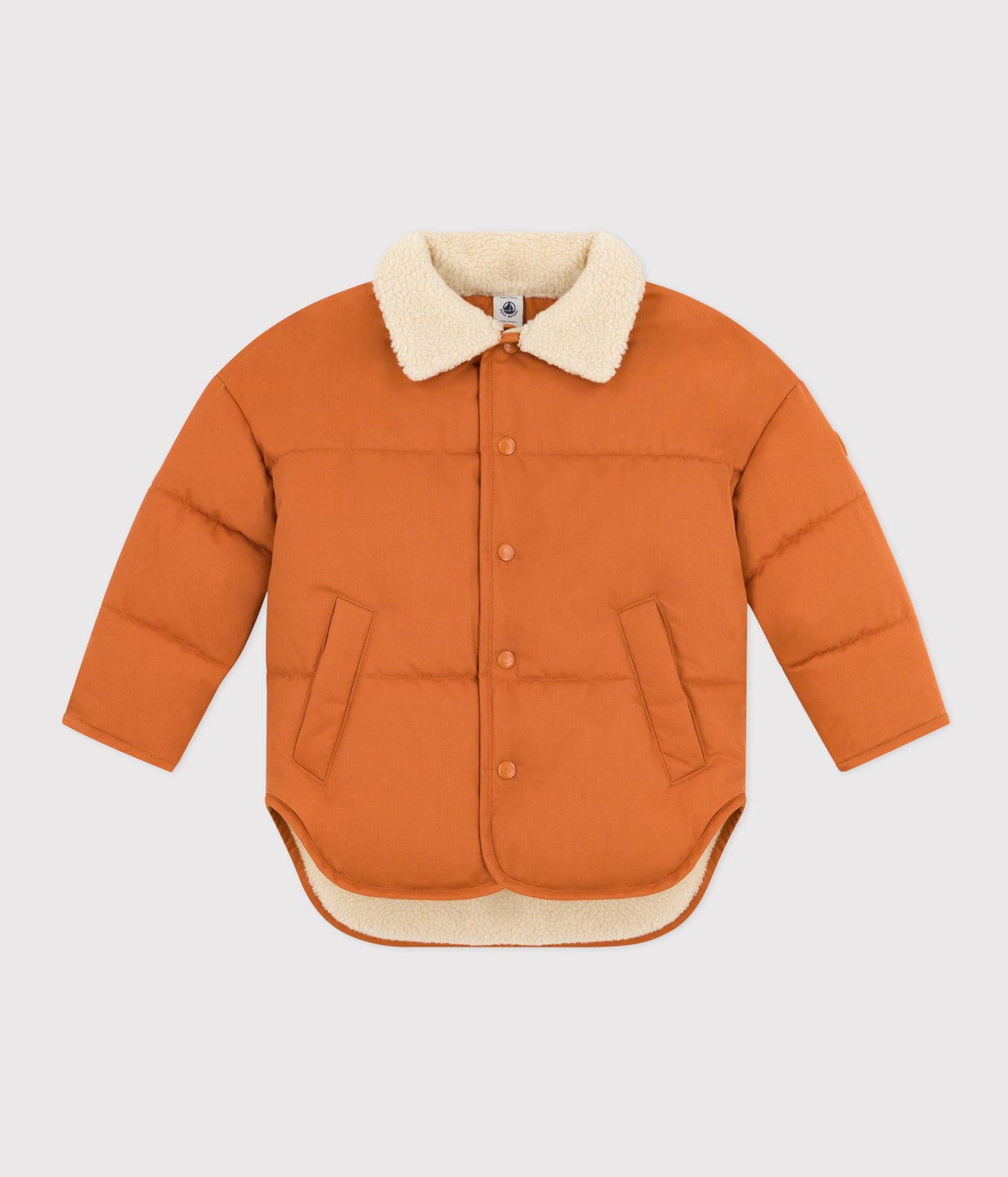 CHILDREN'S UNISEX SHORT JACKET LINED WITH SHERPA