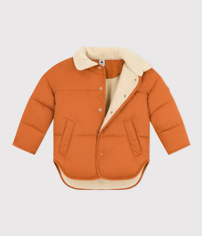 CHILDREN'S UNISEX SHORT JACKET LINED WITH SHERPA