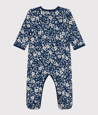 BABY GIRL'S FLORAL ORGANIC COTTON BODYJAMA