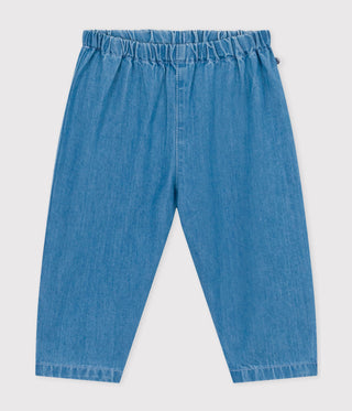 BABY BOY'S ORGANIC COTTON LIGHT DENIM PANTS