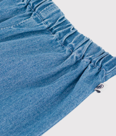 BABIES' LIGHT DENIM TROUSERS