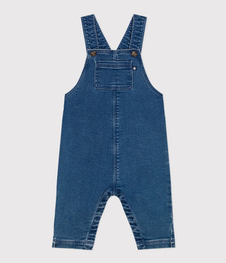 BABY BOY'S COTTON DENIM DUNGAREES