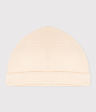 BABIES' COTTON KNIT HAT