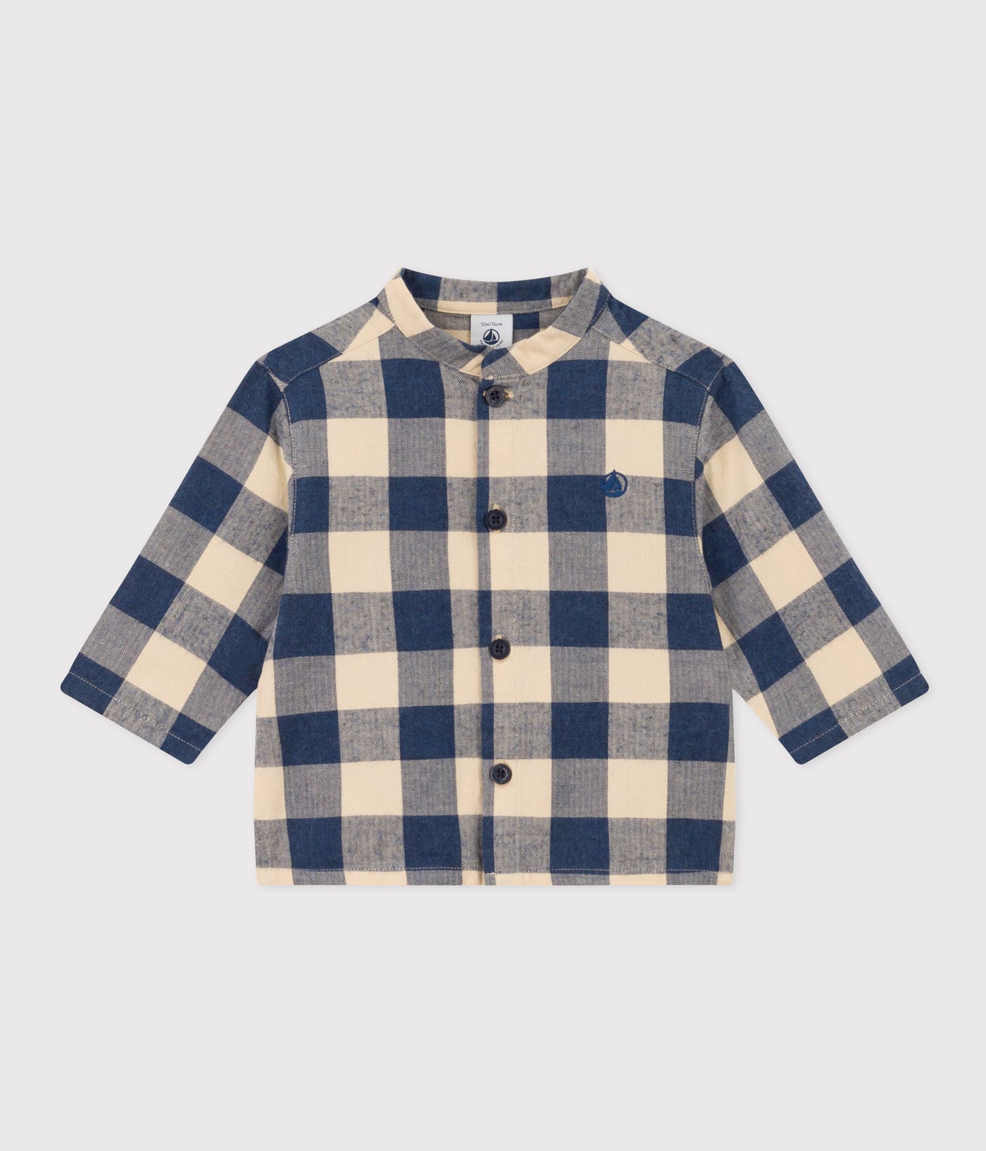 BABIES' CHECKED FLANNEL SHIRT