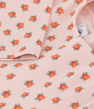 BABIES' LONG-SLEEVED COTTON T-SHIRT