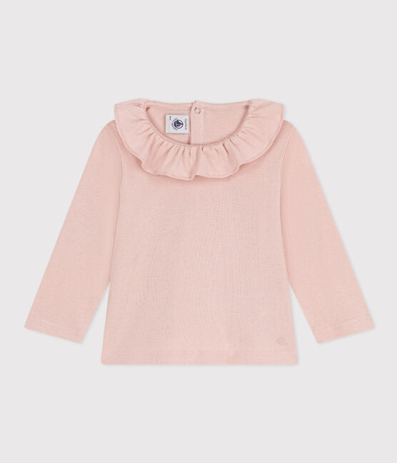 Babies' Long-Sleeved Cotton Blouse
