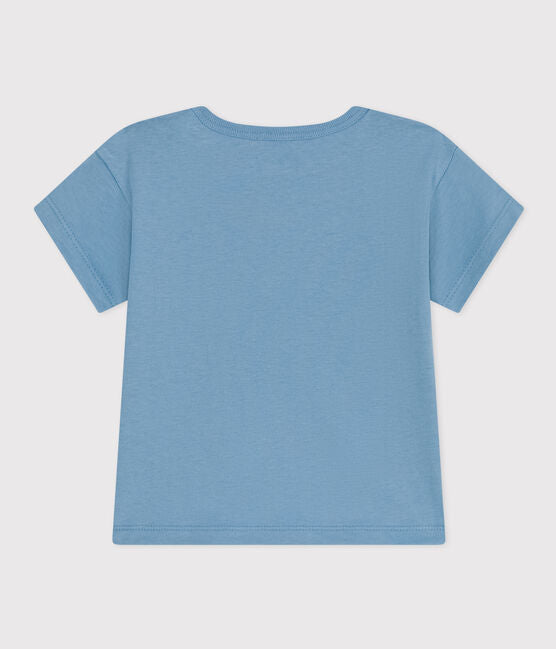 Babies' Plain Short-Sleeved Jersey T-Shirt