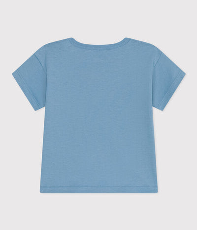Babies' Plain Short-Sleeved Jersey T-Shirt