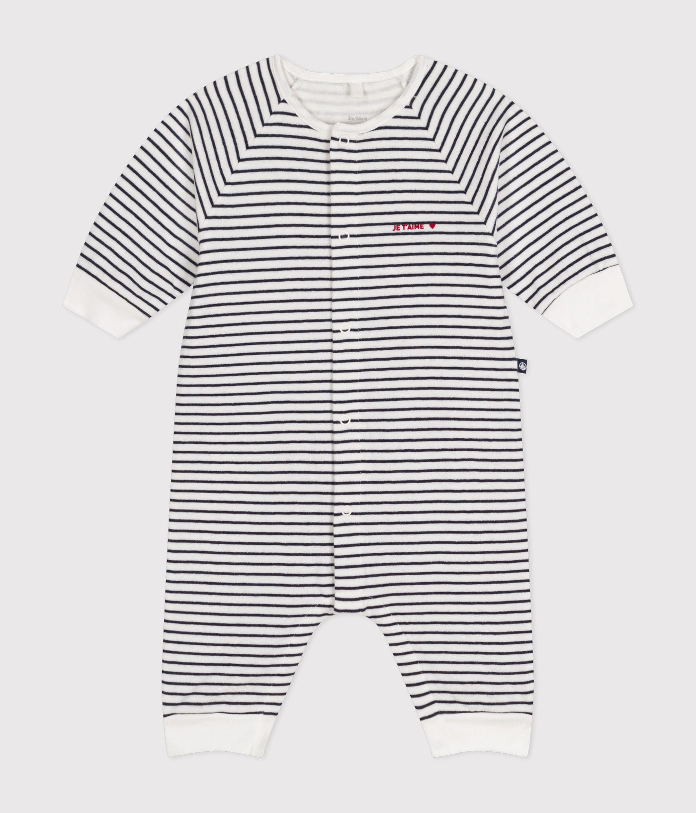 Babies' Stripy Tube Knit Bodysuit
