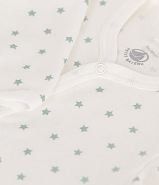 BABY GIRL'S ORGANIC COTTON SLEEPSUIT