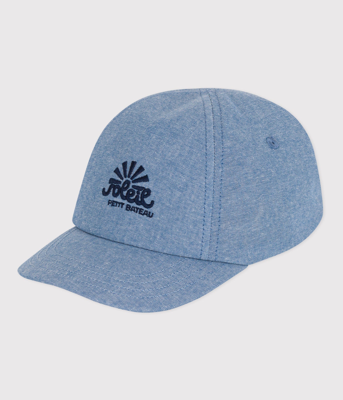 BABIES' SKY BLUE DENIM CAP