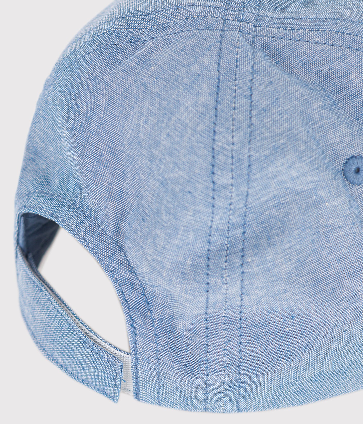 BABIES' SKY BLUE DENIM CAP