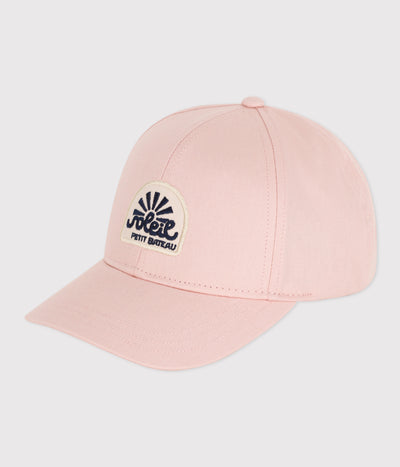 CHILDREN'S PINK DENIM CAP