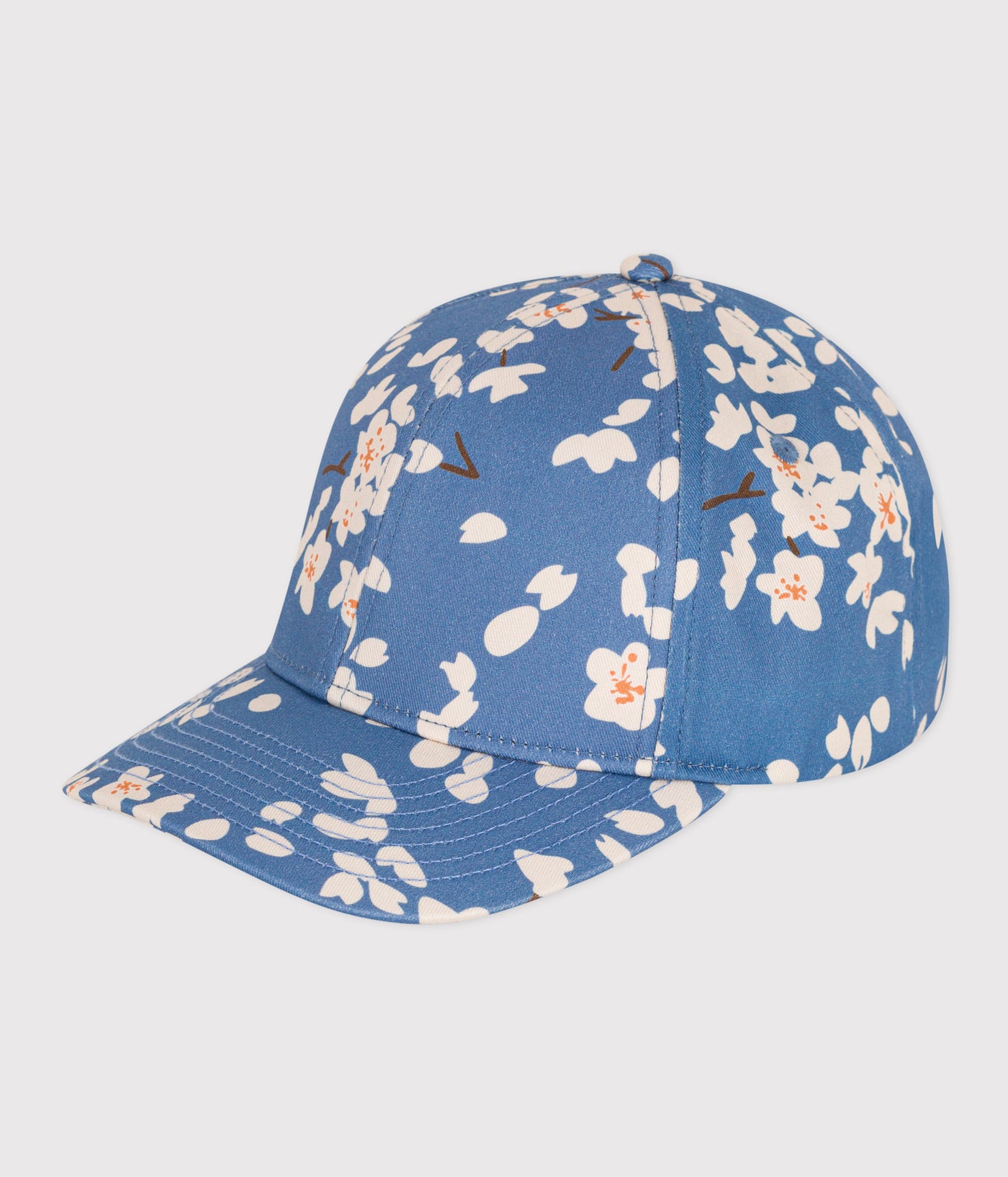 GIRLS' FLORAL POPLIN CAP