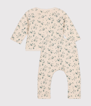 BABY GIRL'S ORGANIC COTTON TUBIQUE OUTFIT- 2-PIECE SET