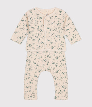 BABY GIRL'S ORGANIC COTTON TUBIQUE OUTFIT- 2-PIECE SET