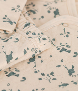 BABY GIRL'S ORGANIC COTTON TUBIQUE OUTFIT- 2-PIECE SET
