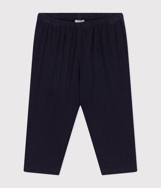 BABY BOY'S ORGANIC COTTON GAUZE PANTS