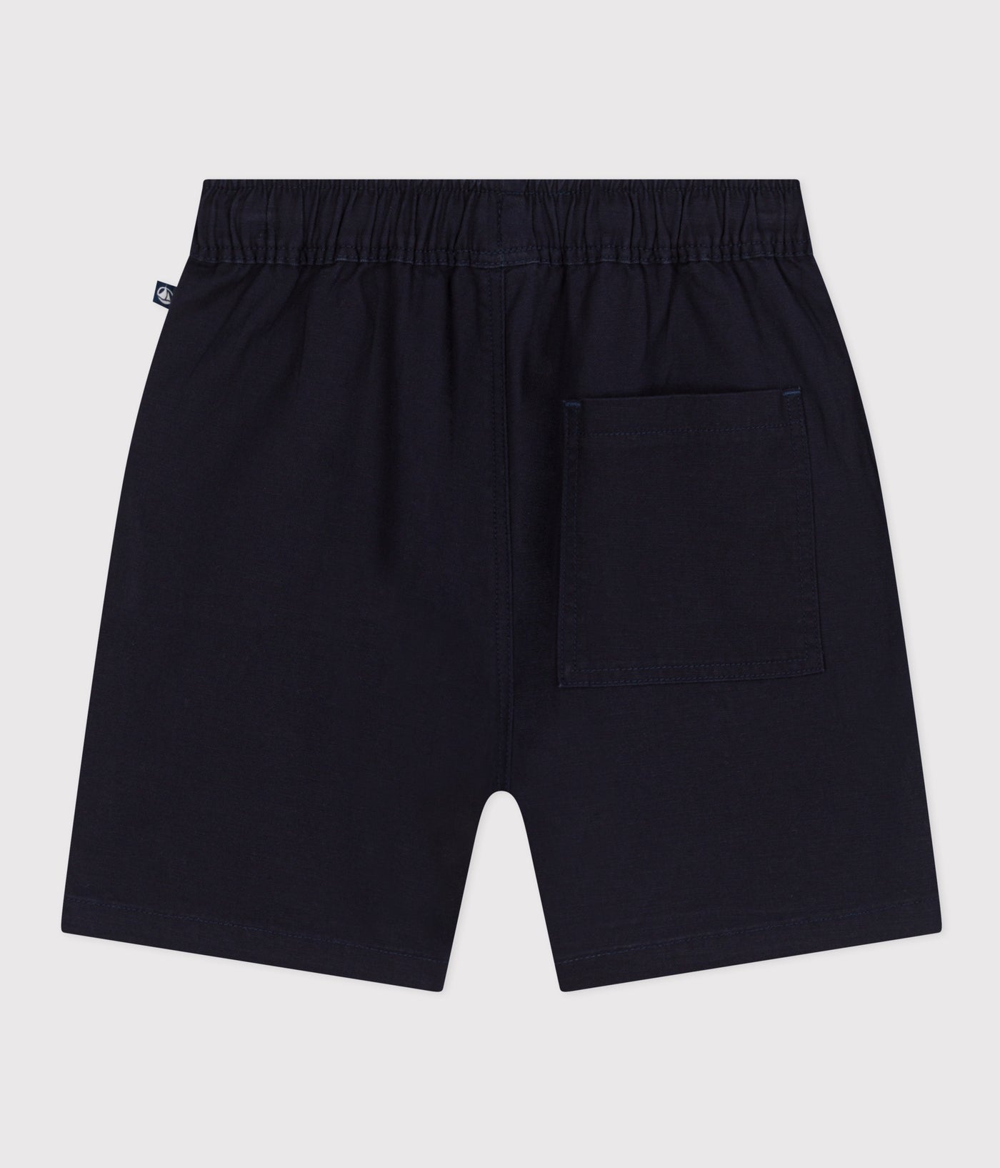 CHILDREN'S COTTON AND LINEN TWILL SHORTS
