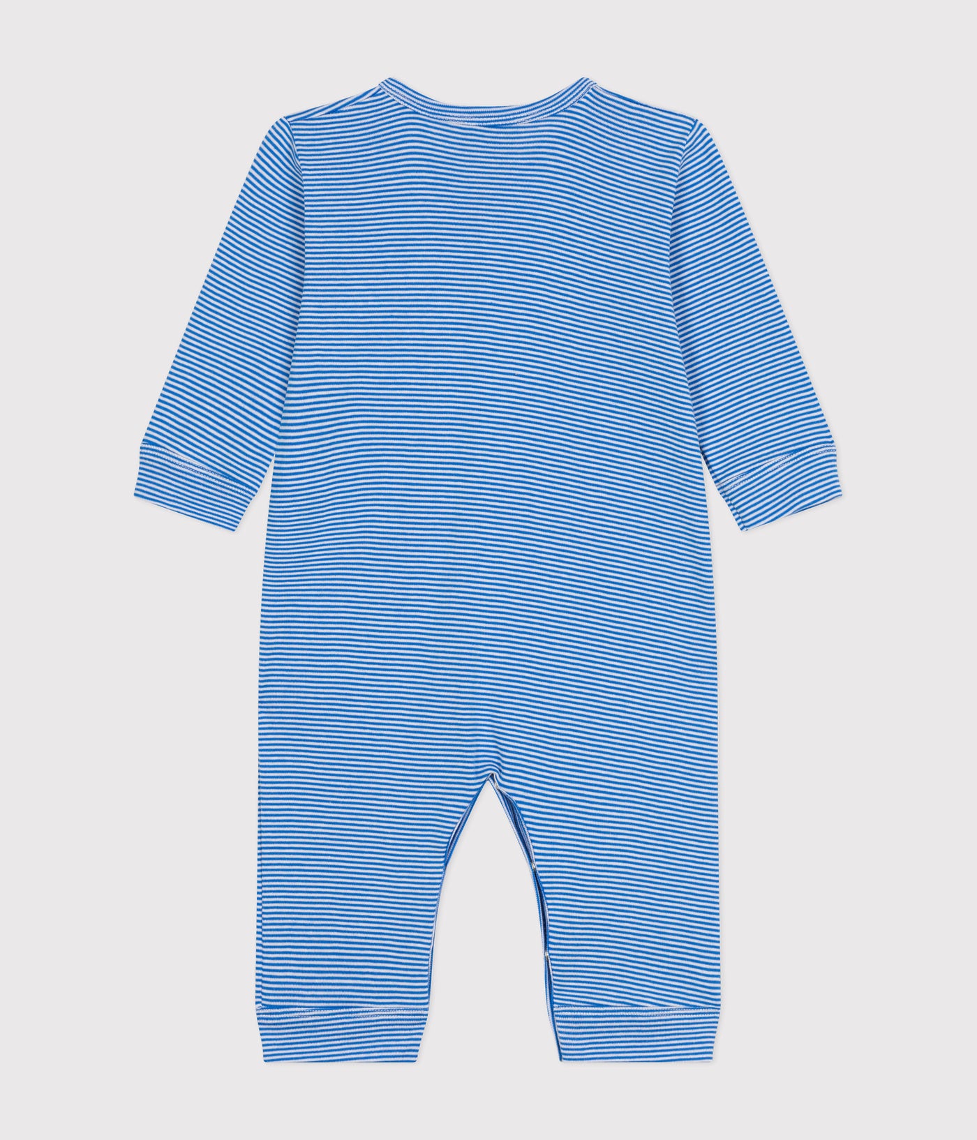 BABIES' FOOTLESS STRIPY COTTON PYJAMAS