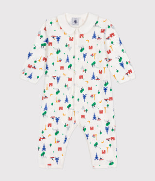 BABY UNISEX ORGANIC COTTON FOOTLESS SLEEPSUIT