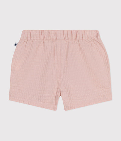 BABIES' TEXTURED SHORTS SALINE