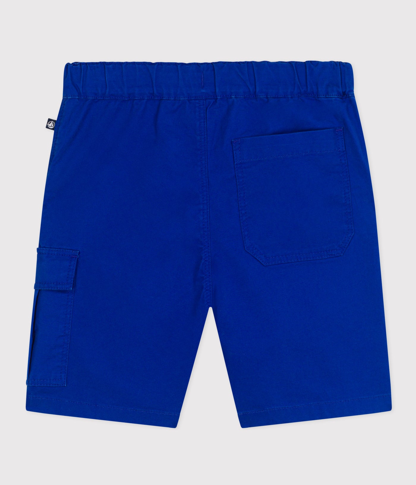 BOYS' COTTON CANVAS BERMUDA SHORTS