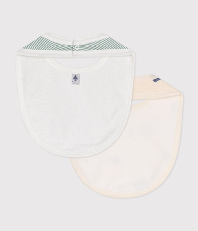 PRINTED BABY BIBS - 2-PACK