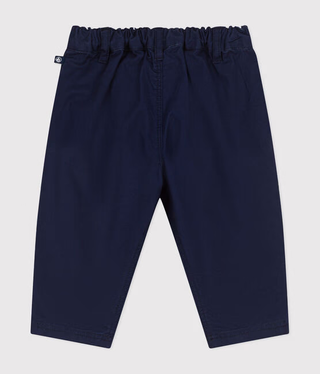 BABY BOY'S ORGANIC COTTON SERGE PANTS