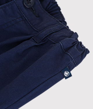 BABY BOY'S ORGANIC COTTON SERGE PANTS