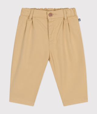 BABY BOY'S ORGANIC COTTON SERGE PANTS