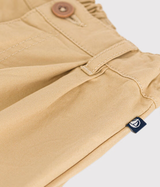 BABY BOY'S ORGANIC COTTON SERGE PANTS