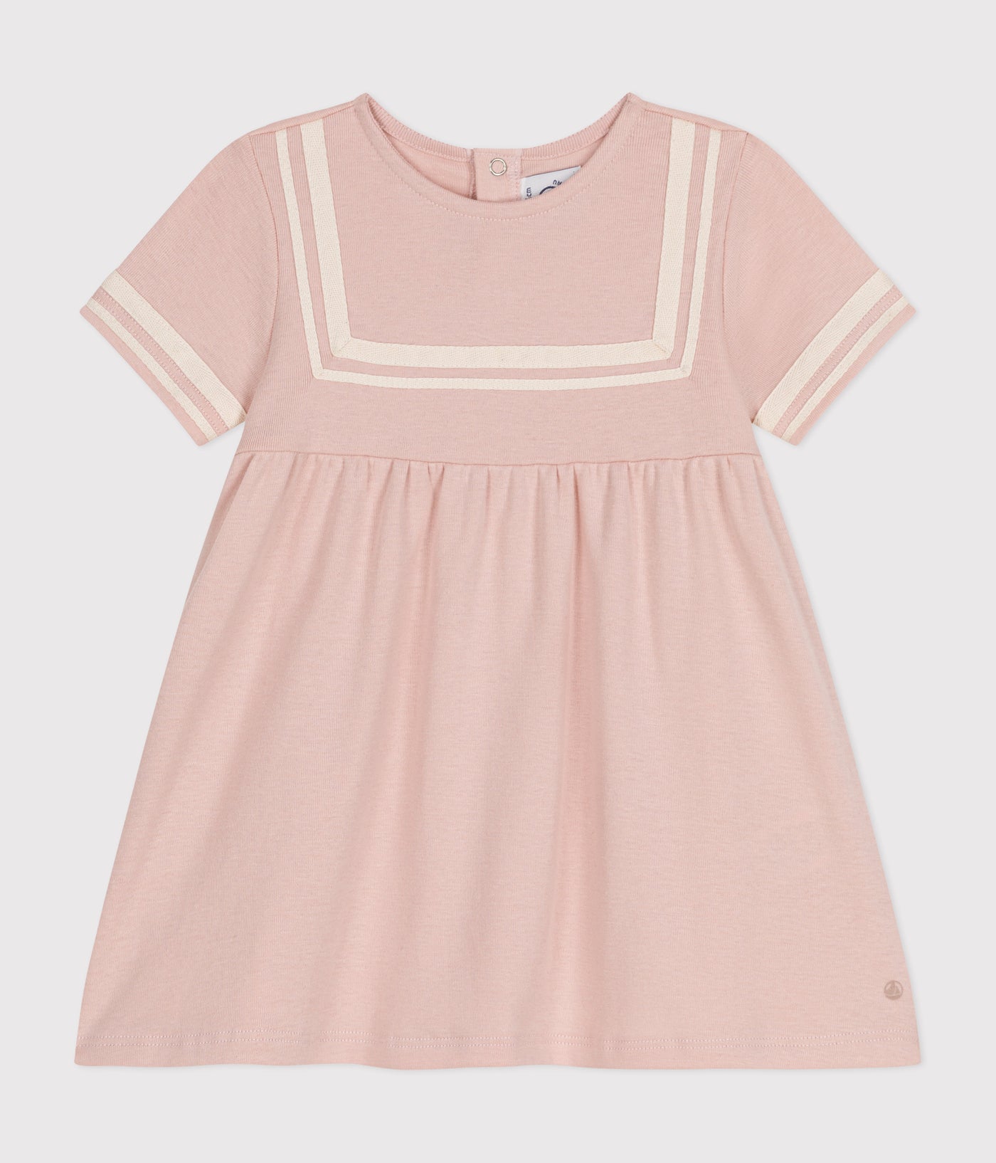 BABIES' ORGANIC COTTON SAILOR DRESS