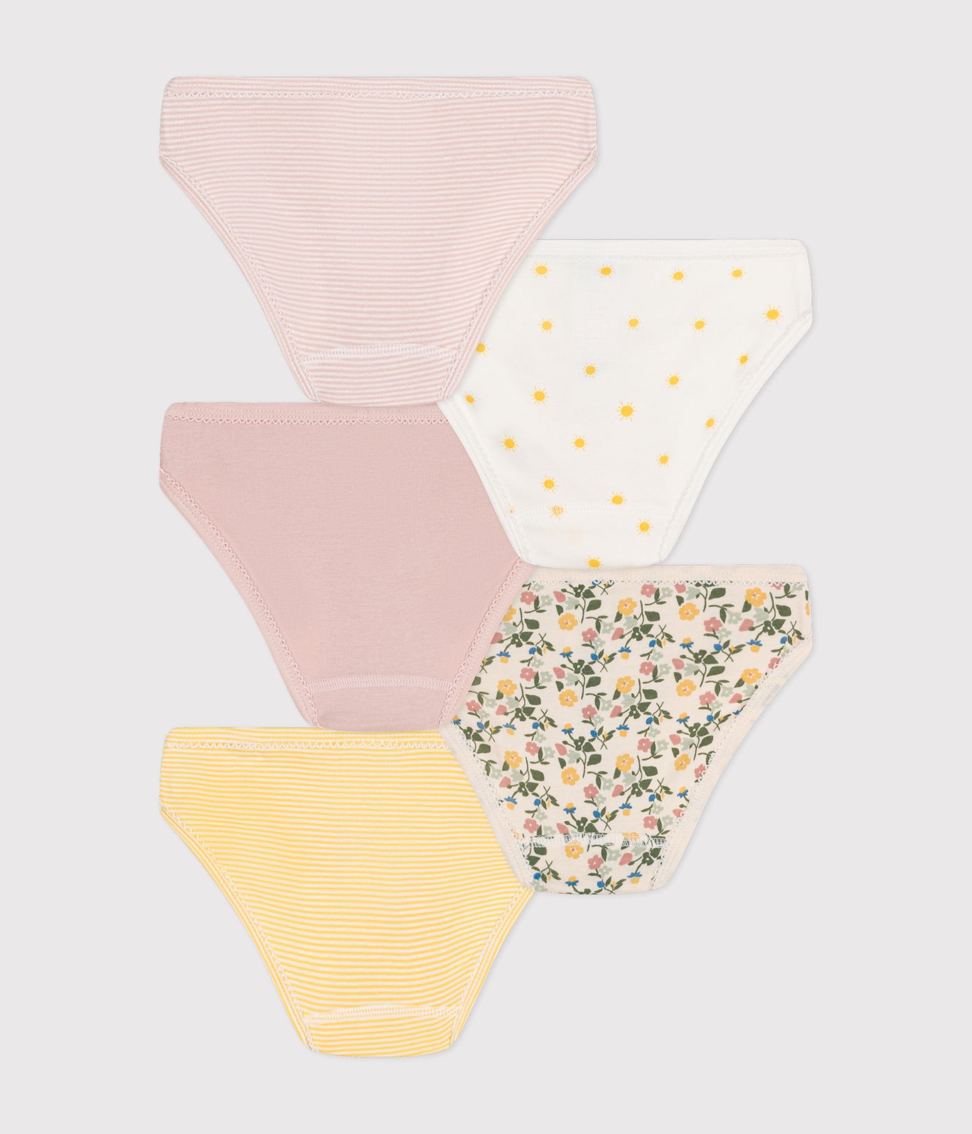 CHILDREN'S COTTON KNICKERS - 5-PACK