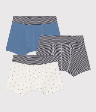 BOY'S ORGANIC COTTON BOXERS - 3-PACK