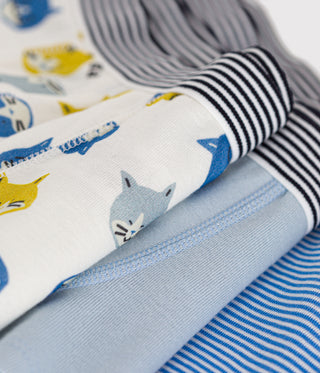 BOY'S ORGANIC COTTON BOXERS - 3-PACK