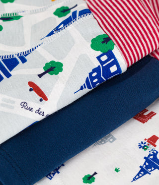 BOY'S ORGANIC COTTON BOXERS - 3-PACK