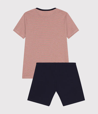 JUNIOR SHORT COTTON PYJAMAS SMOKING/MULTICO