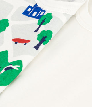BOY'S' ORGANIC COTTON SINGLETS - 2-PACK