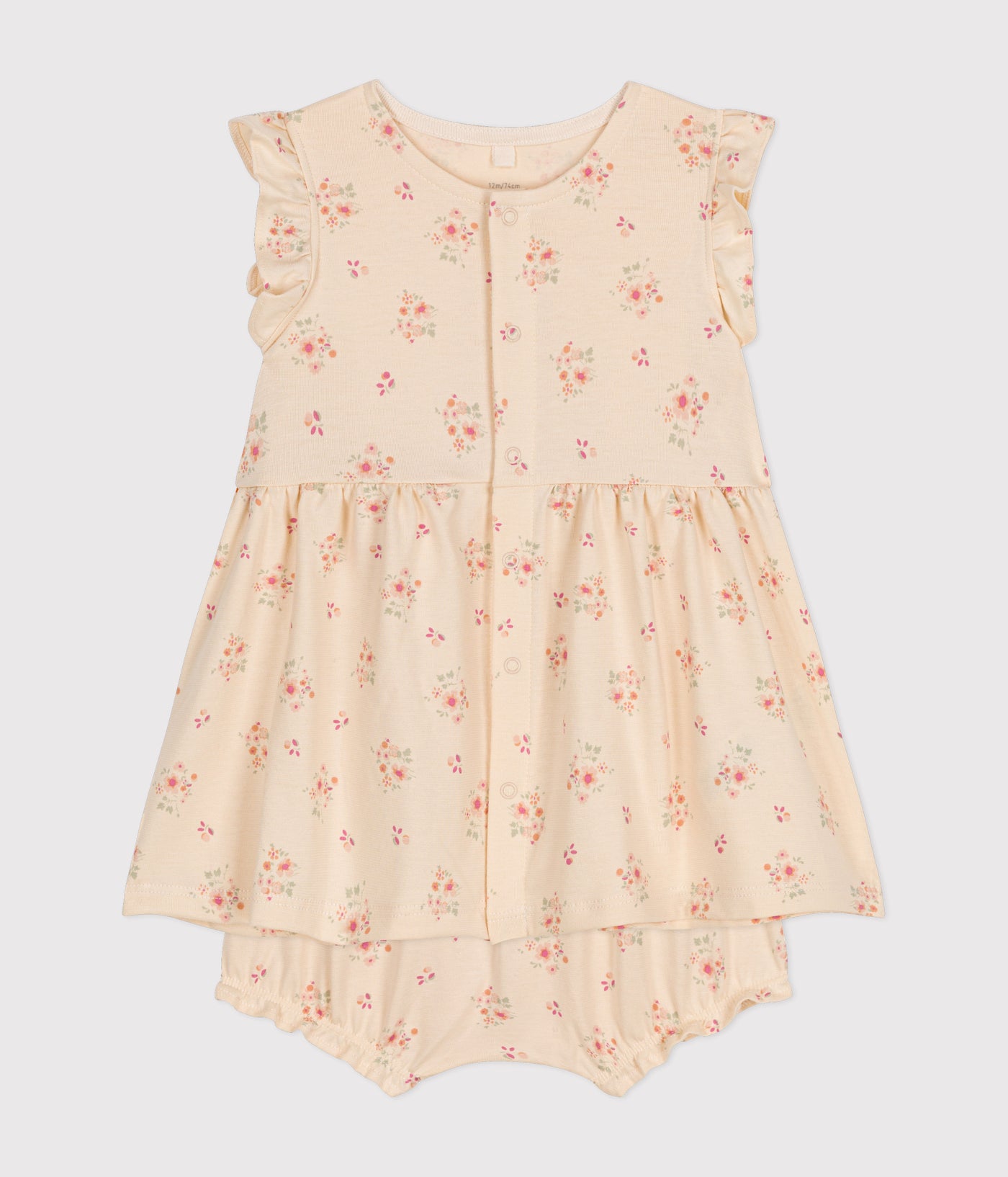 BABIES' LIGHTWEIGHT JERSEY DRESS AND BLOOMERS