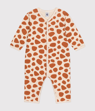 BABY BOY'S ORGANIC COTTON FOOTLESS SLEEPSUIT