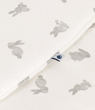 NEWBORN BABY UNISEX COTTON SLEEPING BAG WITH RABBIT PRINT