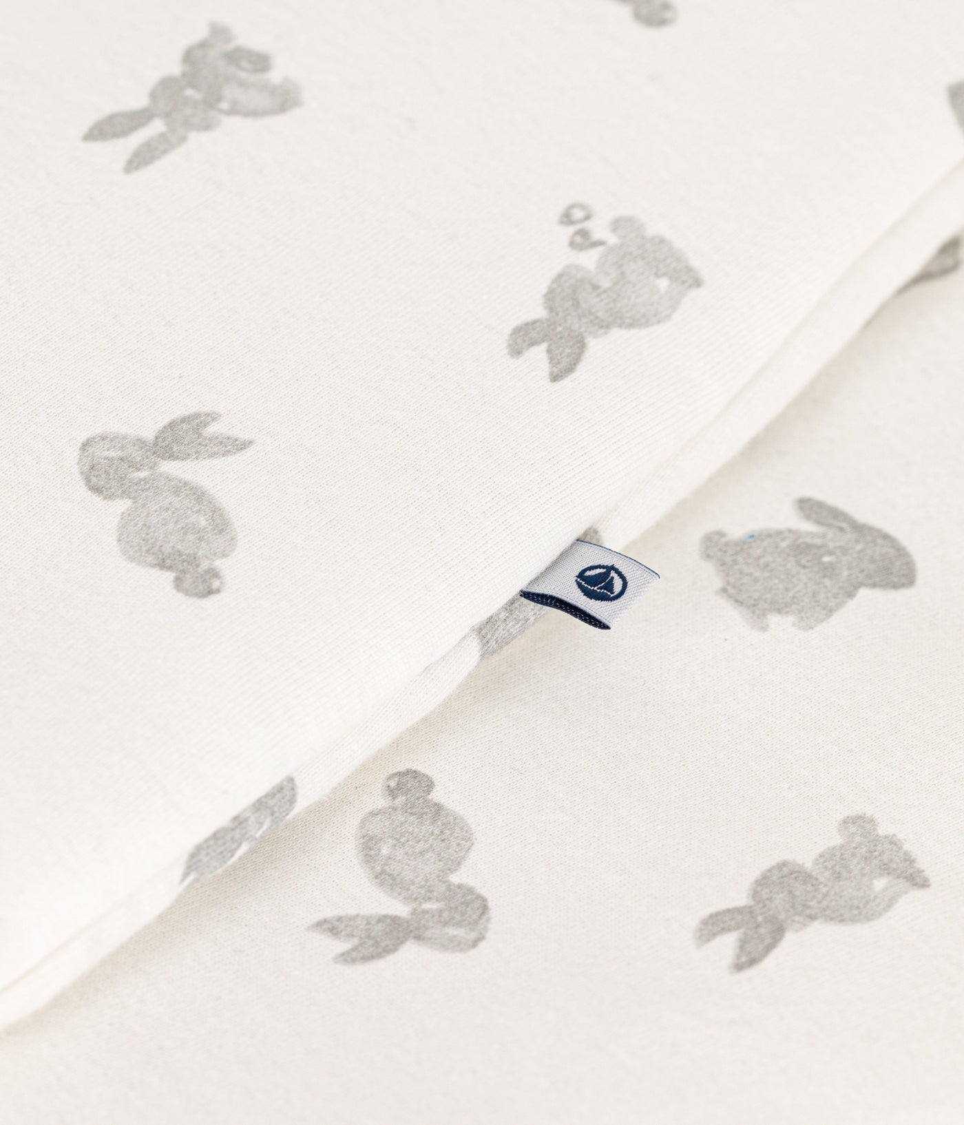 COTTON RABBIT PATTERNED SLEEPING BAG