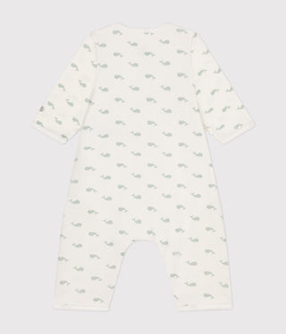 BABY UNISEX ORGANIC COTTON FOOTLESS SLEEPSUIT