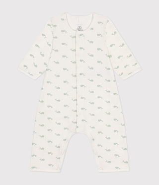 BABY UNISEX ORGANIC COTTON FOOTLESS SLEEPSUIT