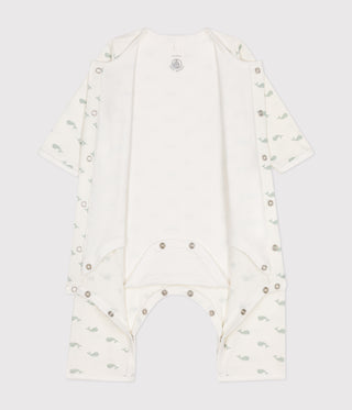 BABY UNISEX ORGANIC COTTON FOOTLESS SLEEPSUIT