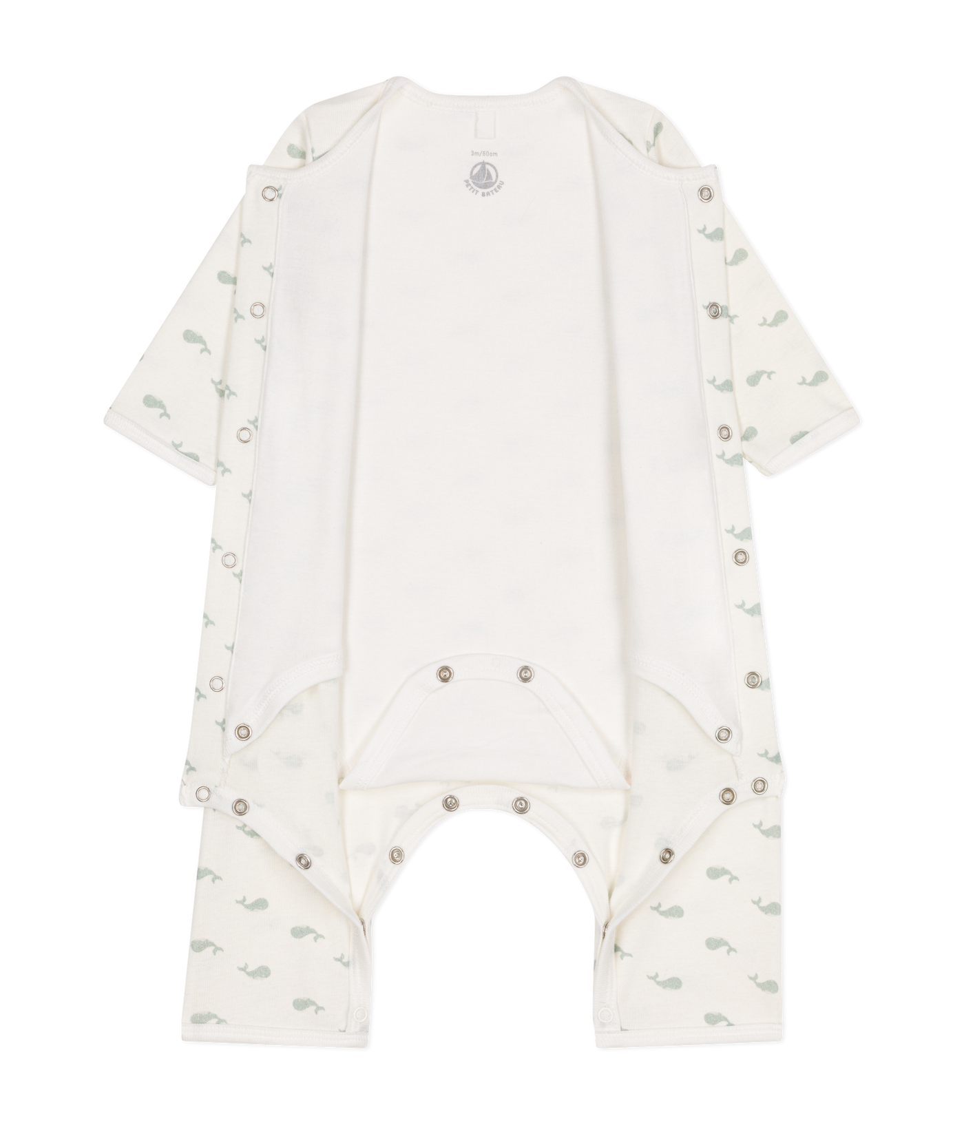 BABIES' FOOTLESS COTTON BODYJAMA